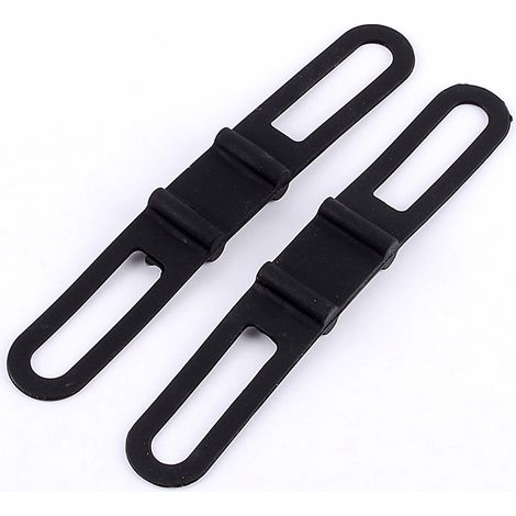 Support de lampe vélo universel, fixation éclairage pour VTT et vélo de route (1/3)