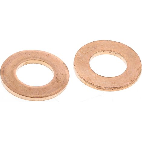 Rondelle plate, M5, Cuivre, 5.3mm x 10mm ( Prix pour Sachet de 250 )