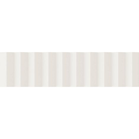Carrelage mural faience effet graphique TWIN PEAKS - TP UP Blanc - - boîte de 0.33 m2 - Gioia Materia