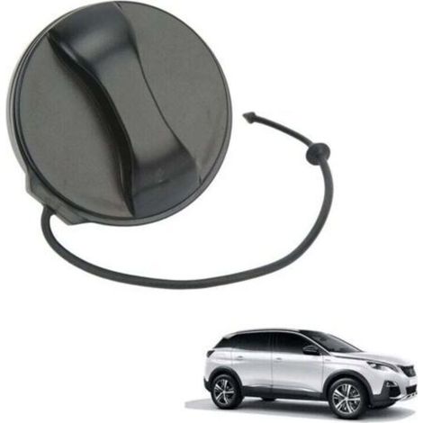 Couvercle de réservoir de carburant 1609818980 bouchon de gaz accessoires de voiture remplacement pour Peugeot 301 2008 3008 308 408 508 (1/5)