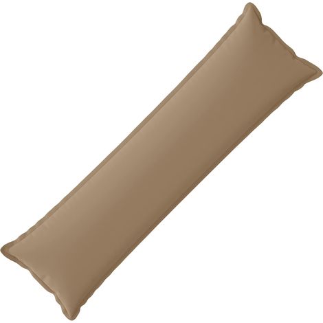 Funda de almohada HOUTEN Gris topo 40 x 145 cm Poliéster vidaXL (1/5)