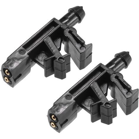 2 pcsPare-brise Essuie-glace Lave-glace Gicleur Vaporisateur Gicleur pour Peugeot (1/5)