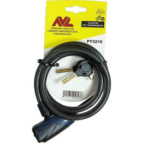 Combinazione copri-lucchetto cavo Avl 5,5 mm 4 cifre