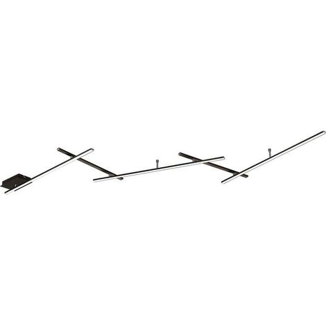 [GEBRAUCHT] B-Ware Schwenkbare LED-Deckenlampe Indira dimmbar schwarz 25W warmweiß TRIO LIGHTING (1/2)