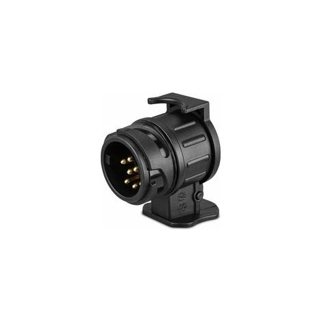 Adaptateur Prise Attelage 13 Broches vers 7 Broches, Câble de Conversion pour Remorque et Caravane, Connecteur Électrique Universel (1/4)
