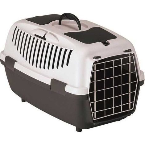 Stefanplast Transportbox Gulliver grau für Hunde (1/2)