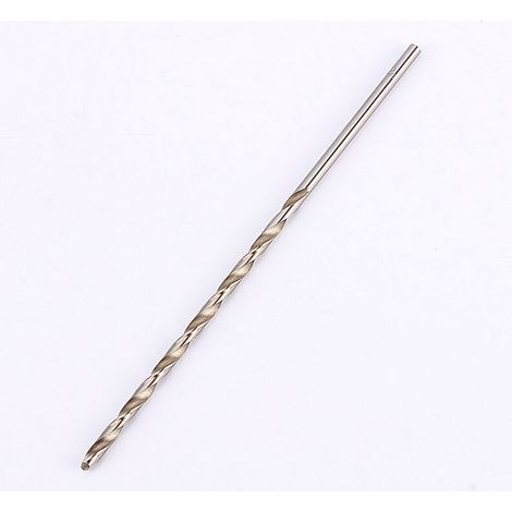 Sjlerst – Foret hélicoïdal 4 mm – Longueur 160 mm – Acier rapide HSS – Tige droite pour perçage rapide dans bois et aluminium