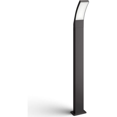 Splay Lampe LED d'extérieur 12 W Anthracite Lumière blanche froide 4000 K Classe de protection IP44 Ampoule intégrée (1/5)