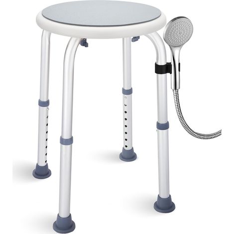 Chaise de douche pour personnes âgées, tabouret de salle de bain, tabouret antidérapant, chaise de douche et de baignoire pour femme (1/5)