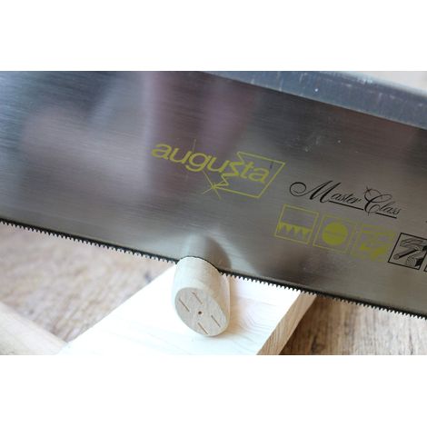 Augusta, Sega a dorso alto, 300 mm, per tagli obliqui legno e PVC, 2142 300 AMA (1/2)