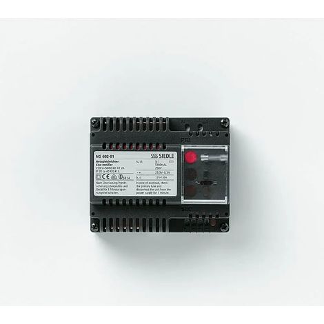 [NEUWERTIG] B-Ware Siedle Netzgleichrichter Stromversorgung Ng 602 01 Türsprechanlagen 1+N Mit Le Ds
