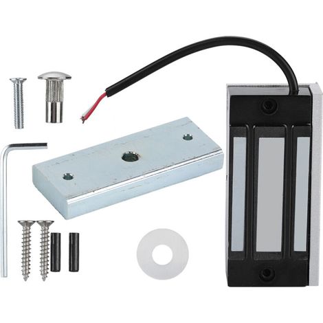 Mini serrure Électromagnétique DC12V 60KG, puerta magnética électronique, mise sous tension (1/5)