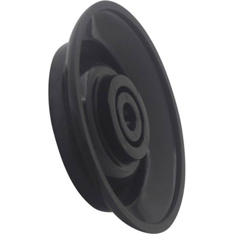 Embouts pour roulettes de piano Lot de 4 ABS antidérapant Isolation phonique Protection des sols intérieurs 8,5 x (1/5)
