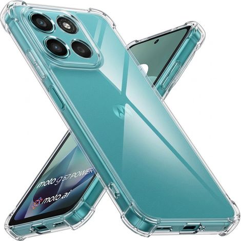 Funda para Motorola Moto G57 Power, resistente a caídas, transparente. (1/4)