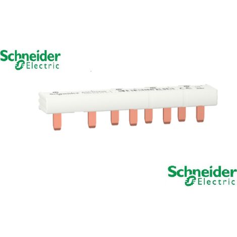Peigne de raccordement Resi9 xp 1P+N 63A - 5 modules Schneider R9PXH205