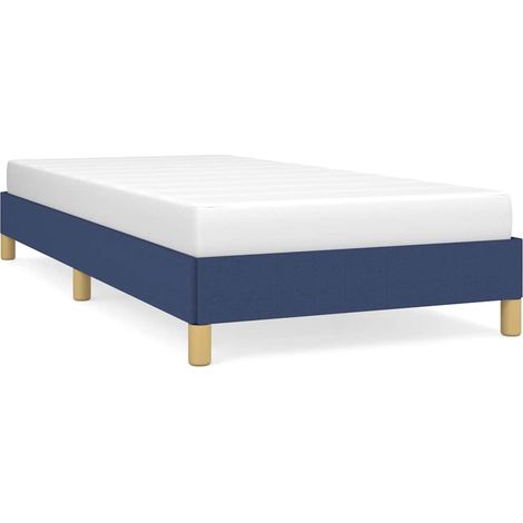Maison Exclusive - Estructura de cama sin colchón tela azul 80x20 (1/5)