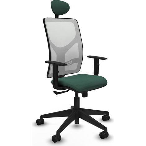 Silla de Oficina con Cabecero Motilla Piqueras y Crespo 1D066N1 Verde