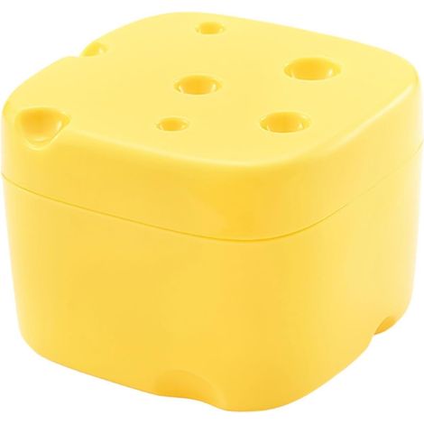 Generico Käseaufbewahrung Tragbarer Organizer mit Deckel Küchenbehälter für Käse in Scheiben für Lebensmittel, Fleisch, Snacks, Butter, Zuhause, Küche, Speisekammer, Camping, Picknick (1/5)