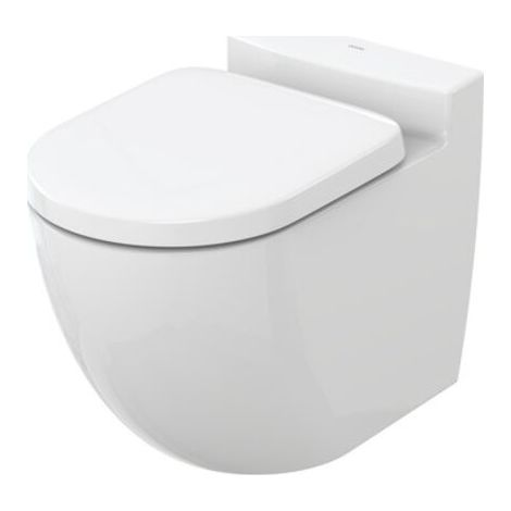 TOTO NC WC, dos-à-mur, au sol, rinceur profond, sortie