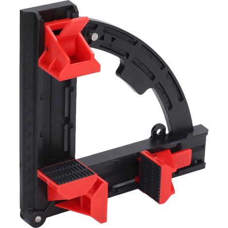 Équerre de serrage réglable à 30-90° pour le travail du bois, outil de fixation à angle droit pour la maison, équerre de serrage pour cadre photo, équerre de serrage pour cadre image (1/5)