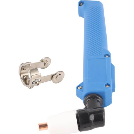 Tête de torche plasma PT31 avec poignée ergonomique et rouleau de guidage pour découpeuse portable bleue (1/5)