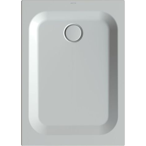 Receveur de douche rectangulaire BetteUltra avec support de