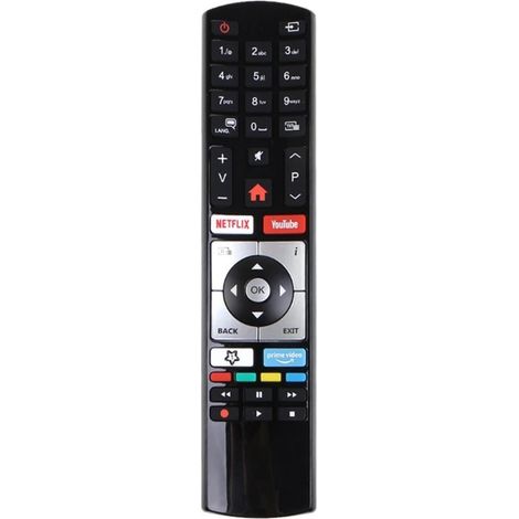 Telecommande pour Edenwood Smart TV LCD LED HDTV 40DTF531 49DTU652 55DTU652 - Aucune Configuration Nécessaire (1/5)