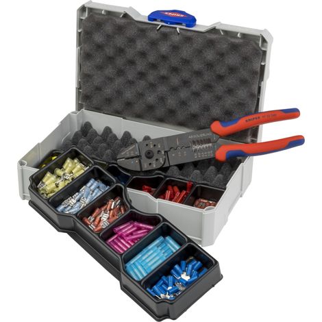KNIPEX 97 90 26 Assortimento di capicorda per terminali 13 pezzi 265 mm