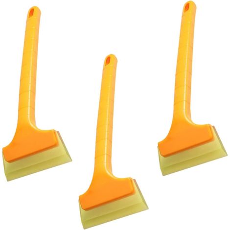3pièces Grattoir à Glace Et Neige pour Pare-Brise Voiture Lot de Outils De Nettoyage Hiver Balai Et Pelle Déneigement