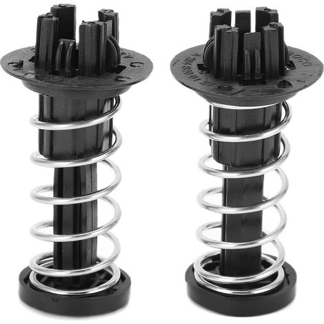 Sollbry 2 Pièces Tampon de Capot, Clips de Fixation de Voiture Ressort de Verrouillage de Commutateur de Couvercle de Capot A2048800127 Remplacement (1/5)