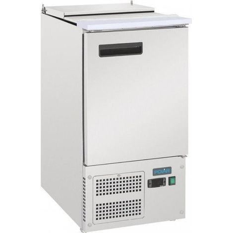 Table inox réfrigérée positive 1 x GN 1/1, 125 W, 220 V - MONO