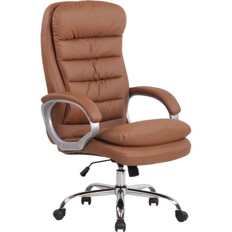 Silla De Oficina Vancouver XXL Marrón claro (1/5)