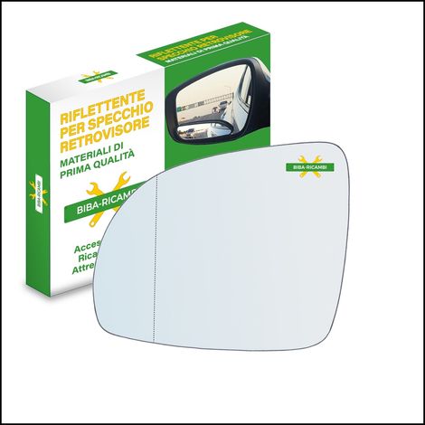 Vetro specchio retrovisore asferico lato sx-guidatore per kia picanto i (sa) sol