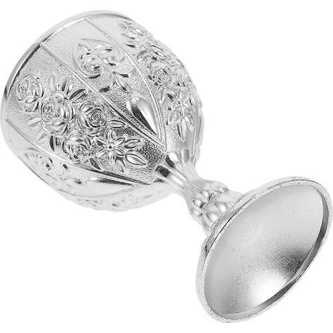 Verre à spiritueux délicat, style rétro, en métal, pour usage domestique (1/5)