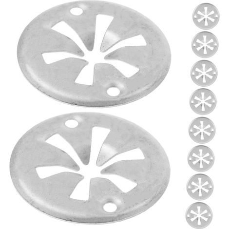Packung mit 10 Hitzeschutzclips für Kraftfahrzeuge, Metallbefestigungen für sicheren Halt und einfache Isolierung. (1/5)