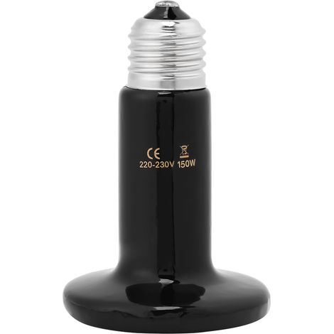 Lampe chauffante infrarouge 150W pour reptiles et animaux de compagnie (1/5)