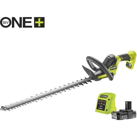 TAGLIASIEPI A BATTERIA RYOBI 18V HT55A-120 CON BATTERIA 2AH E CARICABATTERIA (1/5)
