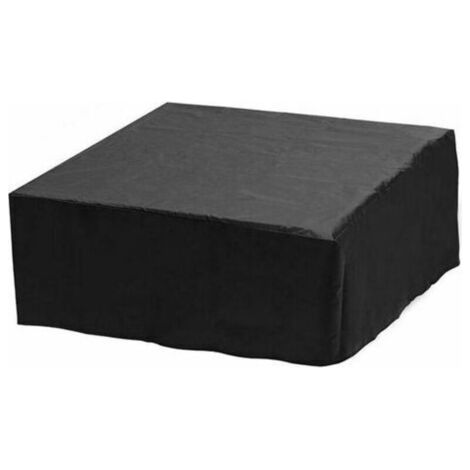 Couverture pour spa Housse de Protection, Bain à Remous,Piscine,Baignoire,Couverture de Spa en Tissu Oxford pour Jardin Extérieur, Anti-poussière,Imperméable à l'eau,Anti-UV,218x218x30CM (1/3)