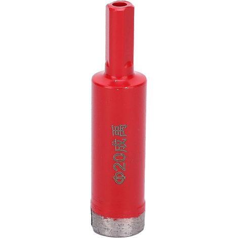 Sägezahn-Flachzahn-Diamantbeschichteter HSS-Bohrer für Keramikfliesen und Marmor (20 mm)