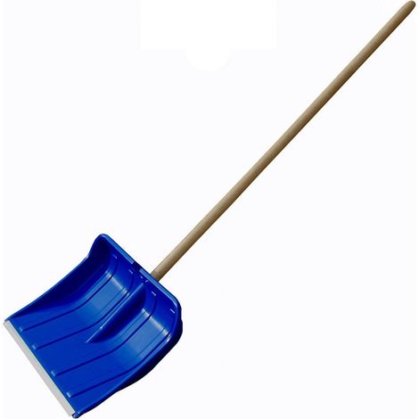 OUTILS PERRIN Poussoir à neige polypro 490 x 370 cm manche 1,20 m, outil pour le déneigement (1/2)