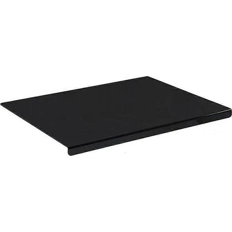 Noir acrylique planche à découper avec lip size 17.7X13.7 inch no scratches cuisine planche à découper pour cuisine