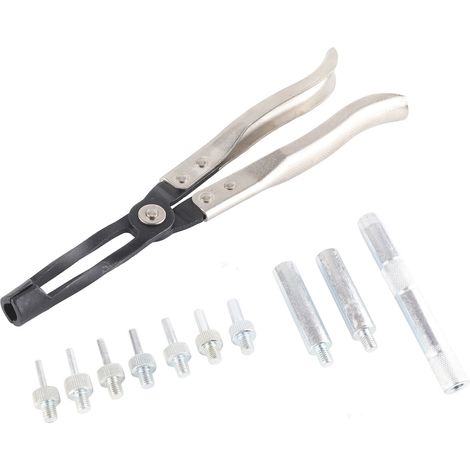Kit d'extraction et d'installation de joints de soupape, pince pour joint de tige de soupape, adaptateur pour la réparation des moteurs automobiles