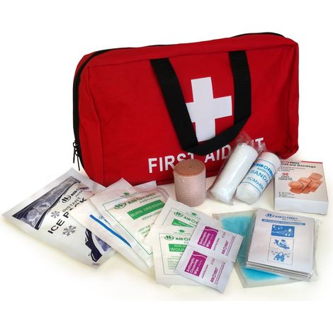 Trousse de premiers secours avec matériel, sac médical (1/3)