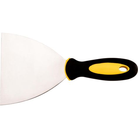 Espátula para pintura de 125 mm, acero inoxidable.