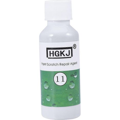 HGKJ-11 Liquide de réparation des rayures de peinture, agent anti-rayures, cire de polissage, décapant pour la restauration de la peinture automobile, entretien de la peinture (50 ml) (1/2)