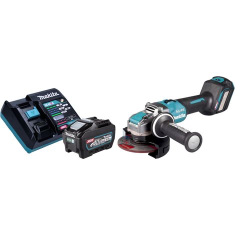 Makita GA 041 GT101 Smerigliatrice angolare a batteria 40 V max. 125 mm X-LOCK Brushless + 1x batteria ricaricabile 5,0 Ah + caricabatterie (1/5)