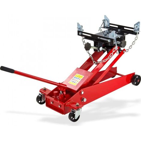 Dema – Cric lève moteur 450 kg – Support boîte de vitesse – Hauteur de levage 170 à 550 mm – Rotation et inclinaison réglable