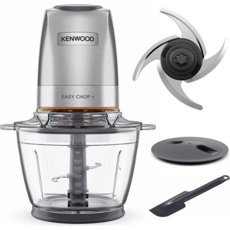 Robot Mini-hachoir KENWOOD CHP62.400S Easy Chop+ - 4 lames inox - 600 ML - 2 vitesses (1/5)