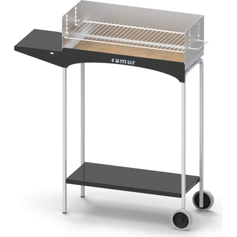 Barbecue a Carbone Carbonella con Griglia Cromata Famur BK 3