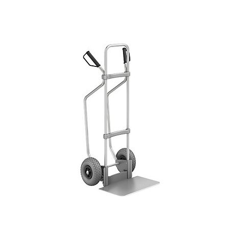 eurokraft pro  Carrello per sacchi in alluminio con pattini 